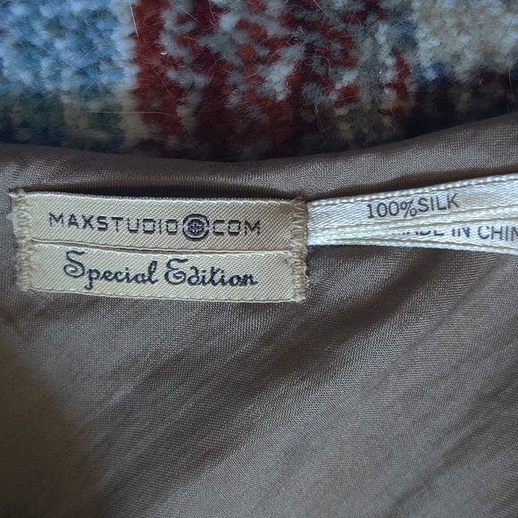 100% silk Max studio dress special edition - Picture 3 of 4